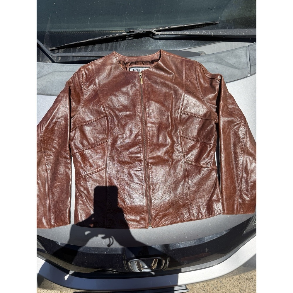 Pelle Studio Leather  Moto Jacket , Wilson's  Leather Size L
